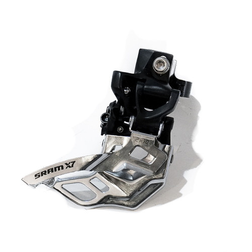 SRAM X7 2x10 dual pull front derailleur