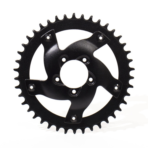 BBSHD Aluminum Chainring Adapter and 42T Sprocket