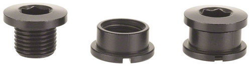 Problem Solvers Single Chainring Bolts Black Alloy
