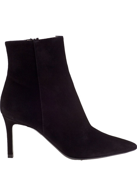85011 Ankle Boot Black Suede - Jildor Shoes