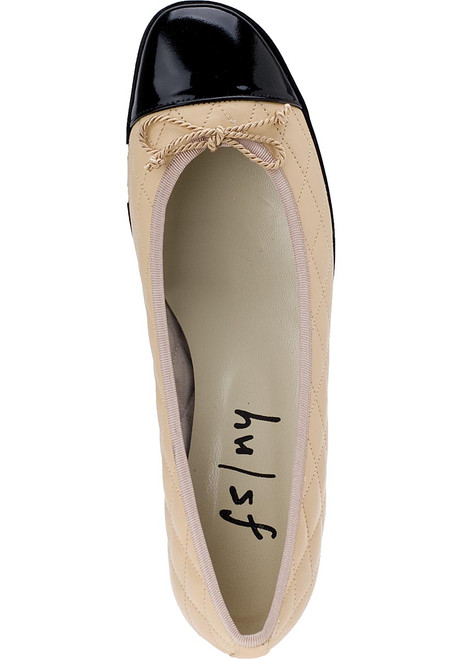 Passport Ballet Flats Camel Leather - Jildor Shoes
