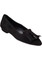 Gina Black Suede Flat - Jildor Shoes
