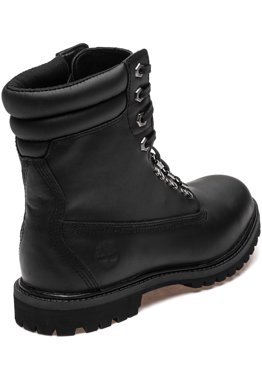 6 Inch 40 Below Rugged Black Leather Boot - Jildor Shoes