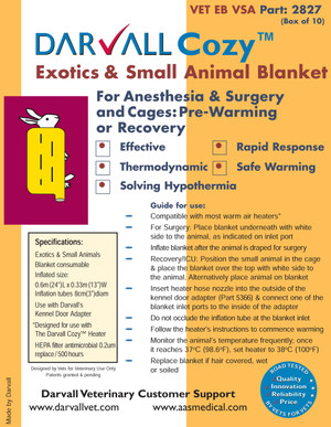 #2827 - Cozy Exotics & Small Animal Blanket