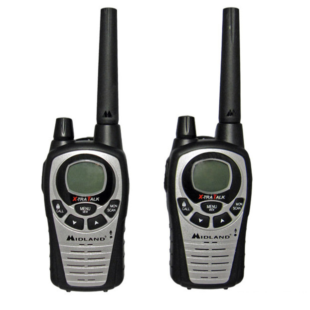 Midland GMRS Two-Way Radio Pair (18 Mile Range) Midland GMRS Two-Way Radio Pair (18 Mile Range)