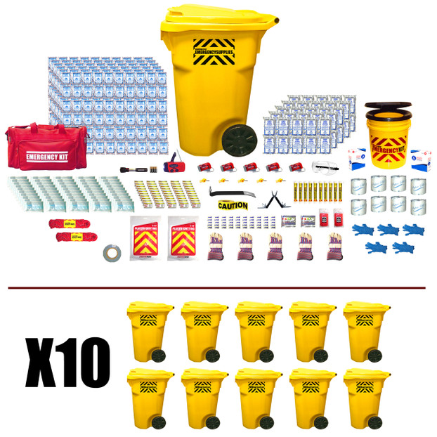 Office Emergency Kit (500 Person) - Contents Office Emergency Kit (500 Person) - Contents