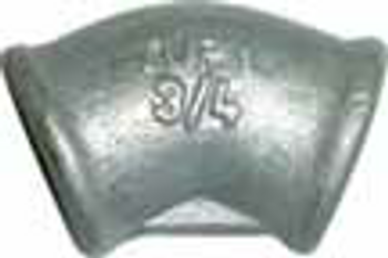 Galvanised Elbow 45° Galvanised Elbow 45°