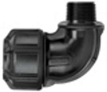 MDPE Philmac Elbow 3G Metric/Imperial™ compression fitting MDPE Philmac Elbow 3G Metric/Imperial™ compression fitting