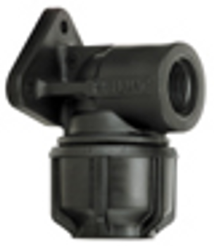 MDPE Philmac Wall Plate Elbow 3G Metric/Imperial™ compression fitting MDPE Philmac Wall Plate Elbow 3G Metric/Imperial™ compression fitting