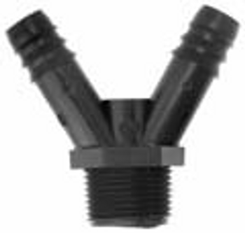2 x Barbed Pushfit x 3/4" MBSP Take Off Connector 2 x Barbed Pushfit x 3/4" MBSP Take Off Connector