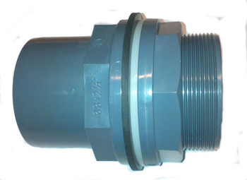 PVC Tank Connector Bulkhead Fitting PVC Tank Connector Bulkhead Fitting