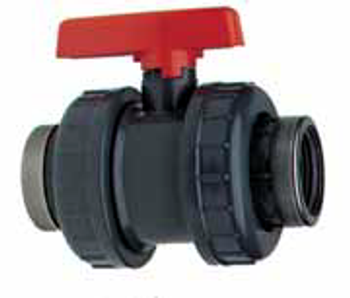 PVC Double Union Threaded Valve PVC Double Union Threaded Valve