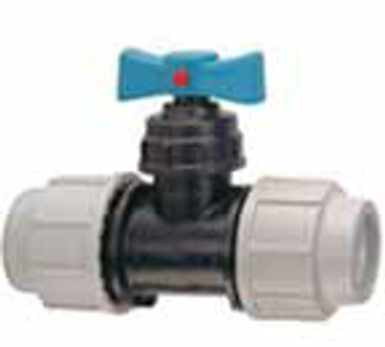 MDPE Stock Cock Valve Isolator Compression Fitting MDPE Stock Cock Valve Isolator Compression Fitting