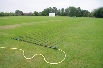 Drip Watering System for one Wicket of a Cricket Square Drip Watering System for one Wicket of a Cricket Square