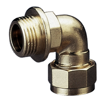 Brass Compression Copper x Male Threaded Elbow Brass Compression Copper x Male Threaded Elbow