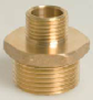 Brass Threaded Reducing Nipple Brass Threaded Reducing Nipple