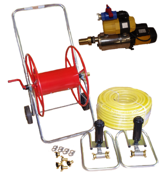 Pump & Two Sprinklers for 40mtr x 20mtr riding arena Pump & Two Sprinklers for 40mtr x 20mtr riding arena
