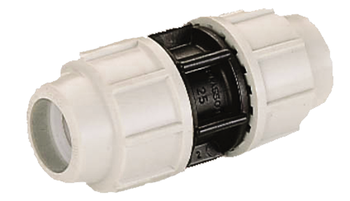 MDPE Plasson Coupler Joiner Metric compression fitting MDPE Plasson Coupler Joiner Metric compression fitting