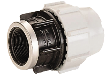 MDPE Plasson Coupler Female Adaptor Joiner compression fitting MDPE Plasson Coupler Female Adaptor Joiner compression fitting