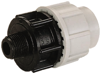MDPE Plasson Coupler Male Adaptor Joiner compression fitting MDPE Plasson Coupler Male Adaptor Joiner compression fitting