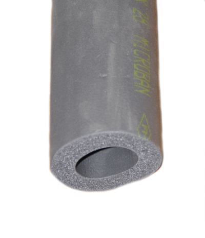 Black Armaflex Rubber Pipe Insulation Lagging 13mm wall thickness
