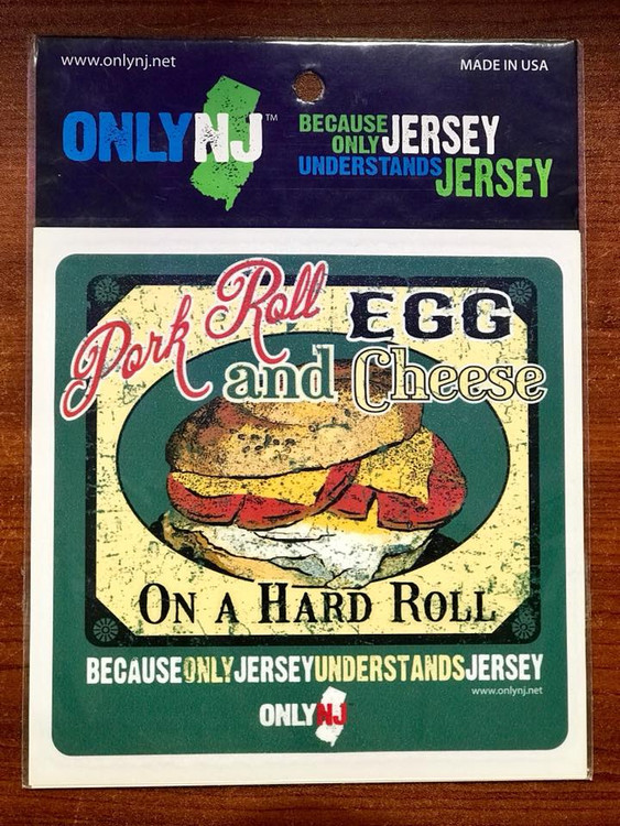 Pork Roll Egg & Cheese Auto Sticker