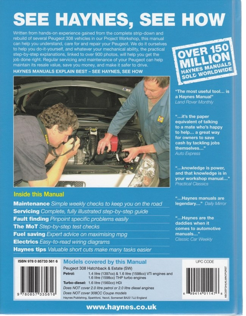 Peugeot 2007 Workshop Manual