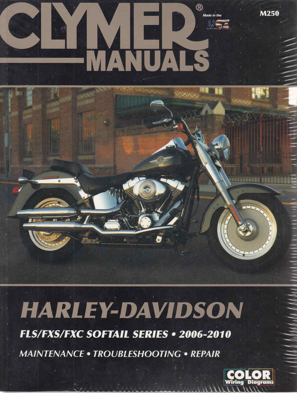 Harley-Davidson FLS, FXS, FXC Softail Series 2006 - 2010 Workshop Manual ...