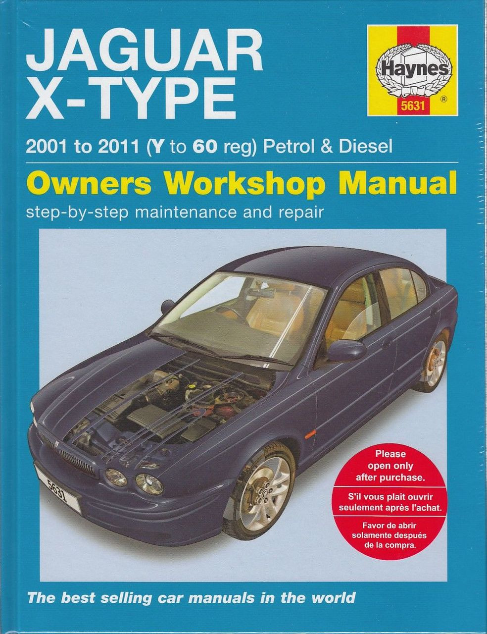 Jaguar X-type Petrol Diesel Repair Manual ...