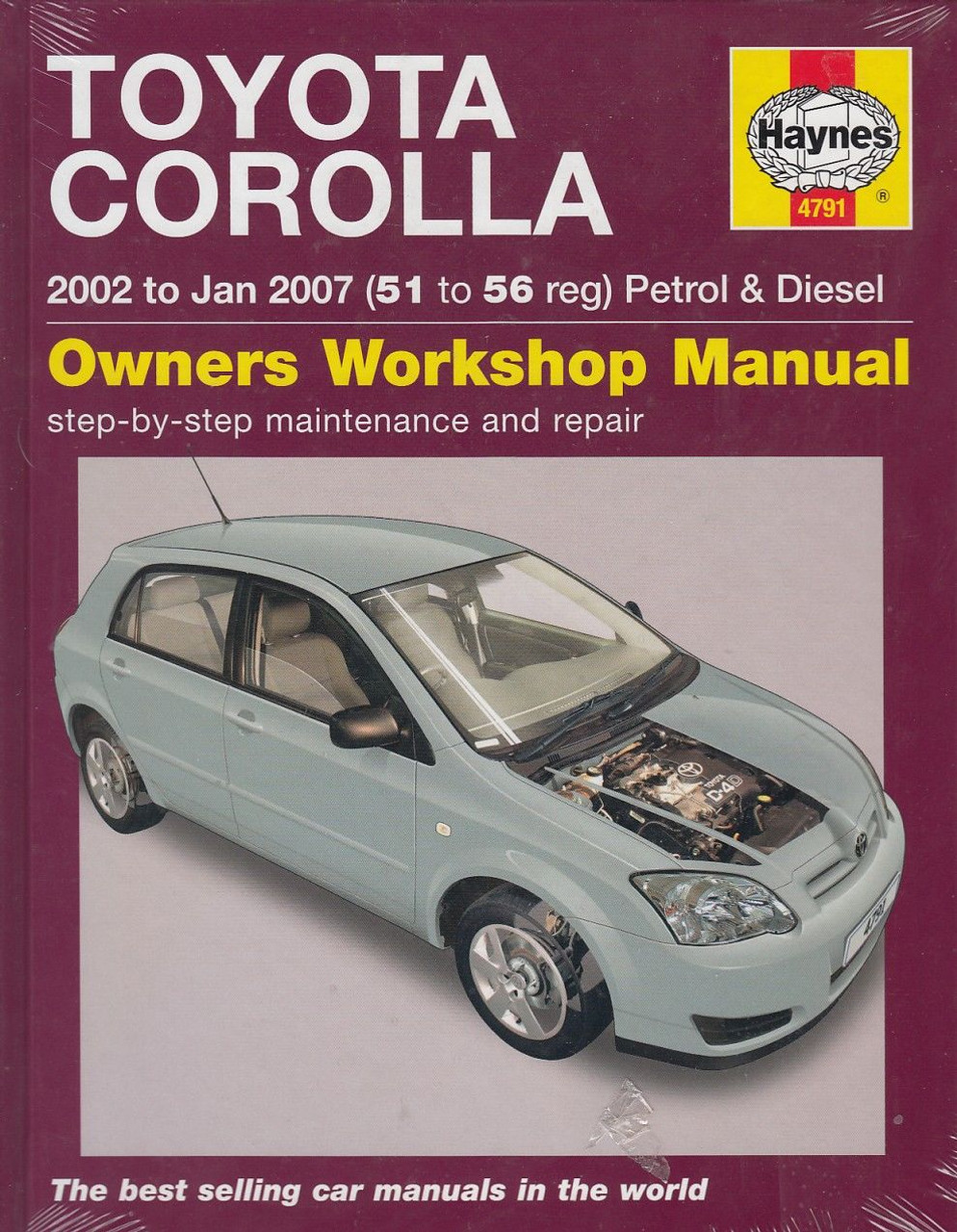 Repair manual toyota corolla ae900