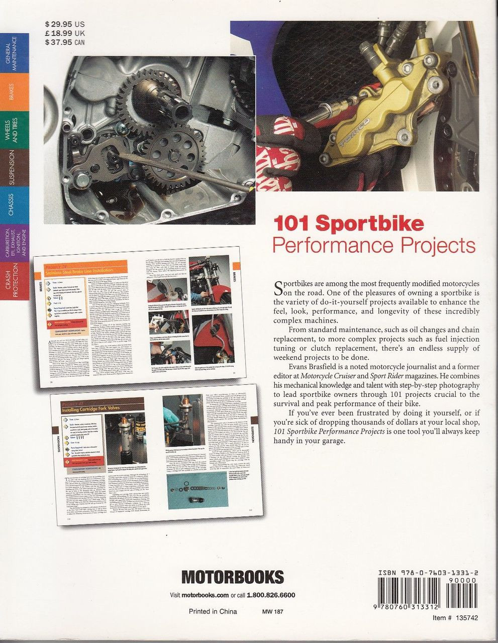 101 Sportbike Performance Project · 101 Sportbike Performance Project Back Cover ...