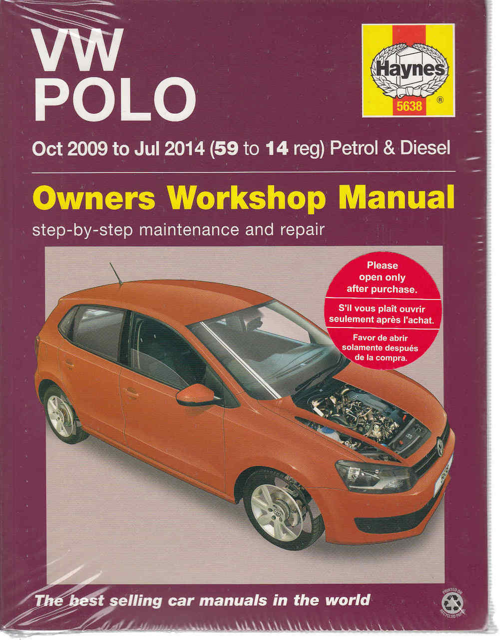 Volkswagen Polo 2009 - 2014 Petrol &amp; Diesel Owners ...