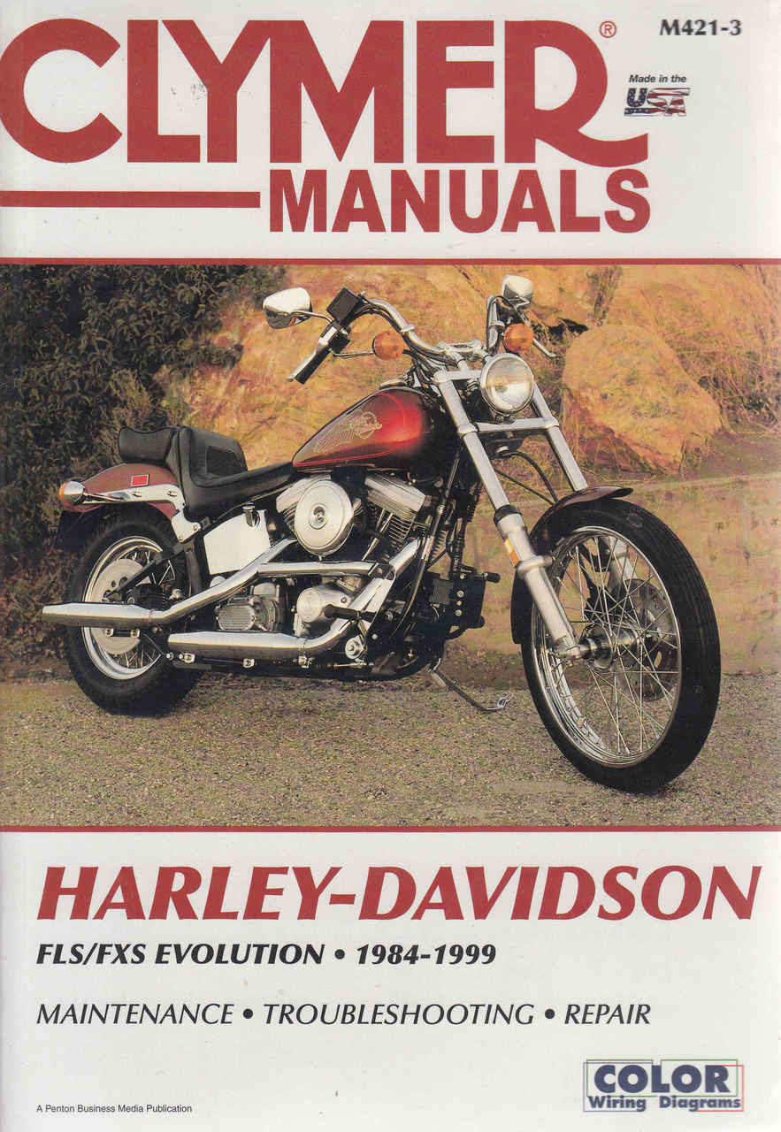 Harley-Davidson FLS / CXS Evolution 1984 - 1999 Workshop Manual ...