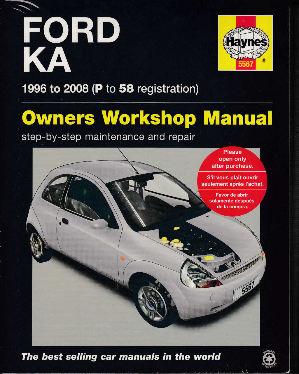 Haynes Manual Ford Streetka Haynes Manual Ford Streetka