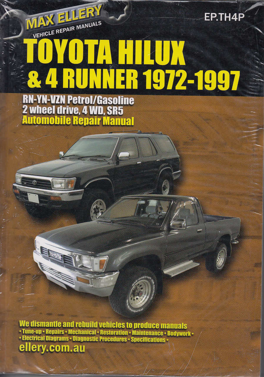 Toyota Hilux 1997 Workshop Manual Toyota Hilux 1997 Workshop Manual