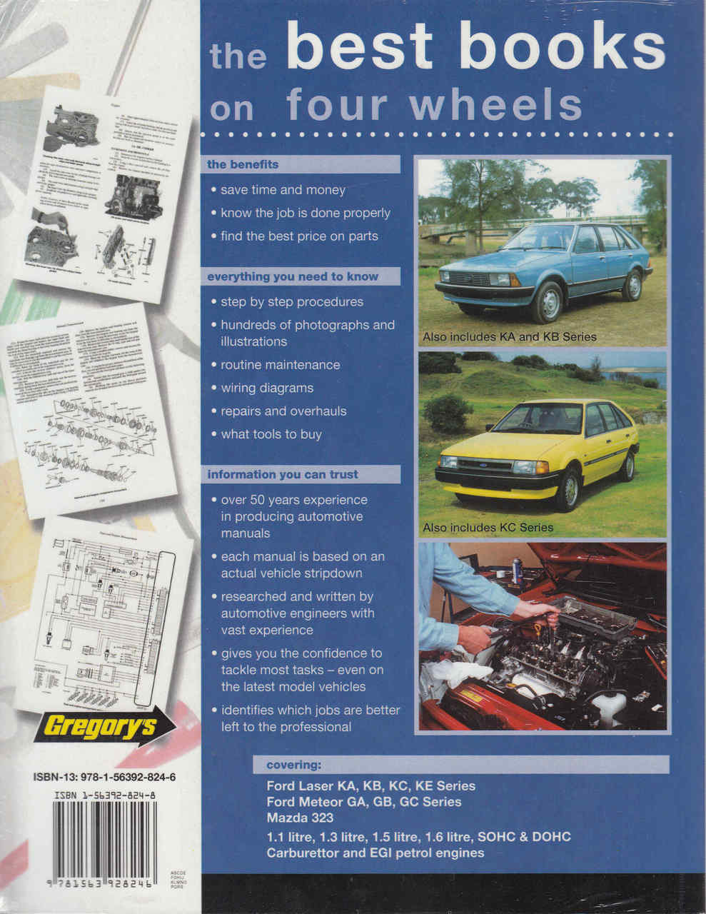 ... Ford Laser, Ford Meteor and Mazda 323 KA to KE / GA to GC Series