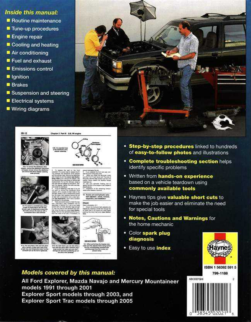 Ford Explorer Sport Repair Manual 2001 Ford Explorer Sport Repair Manual 2001