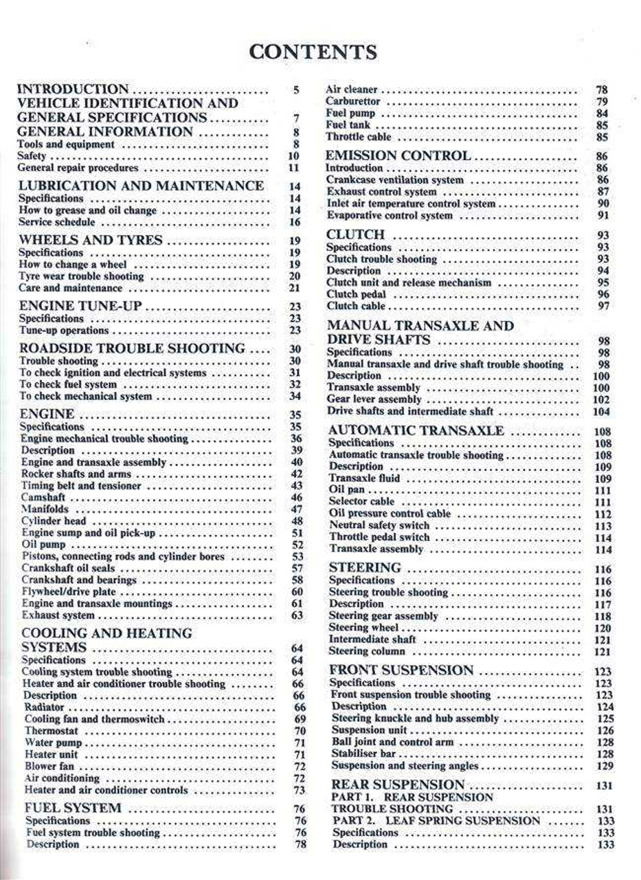 Sb Barina Repair Manual