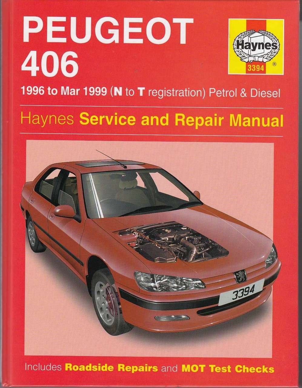 Peugeot 406 Petrol & Diesel 1996 - 1997 Workshop Manual
