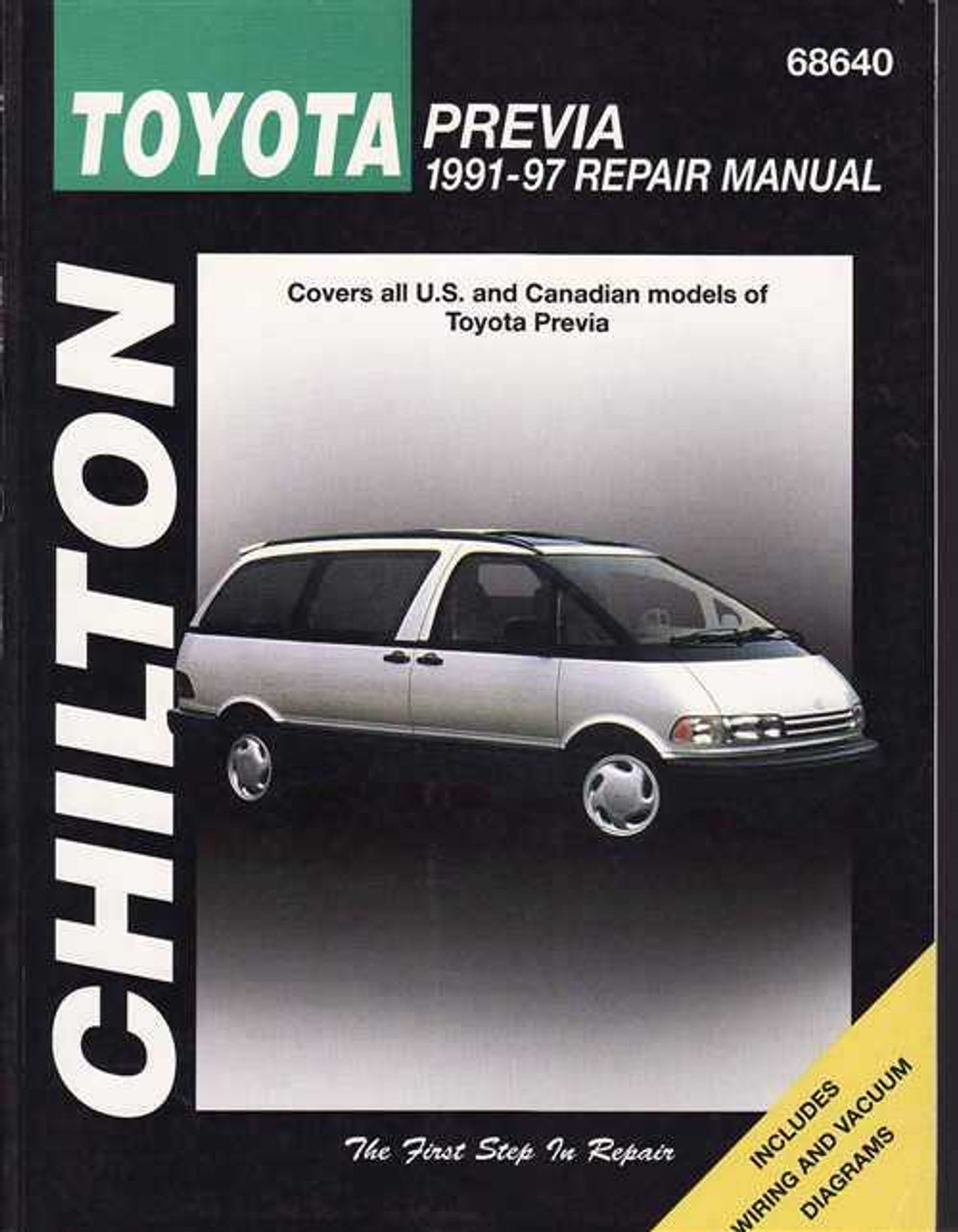 Toyota Tarago (Previa) 1991 - 1997 Workshop Manual