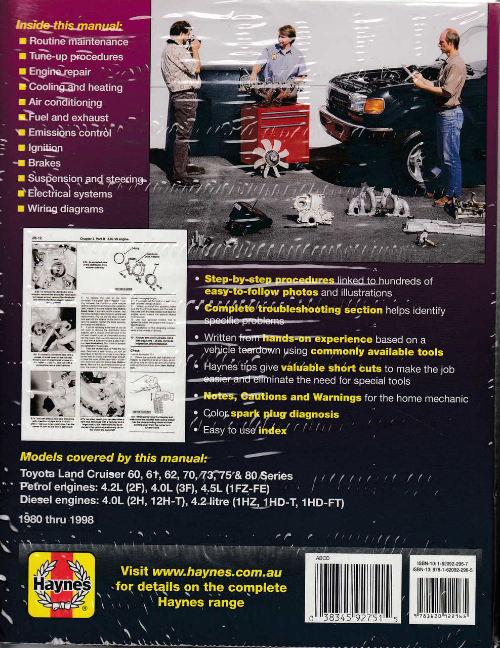 ... Toyota Land Cruiser FJ & FZJ Series 1980 - 1998 Workshop Manual