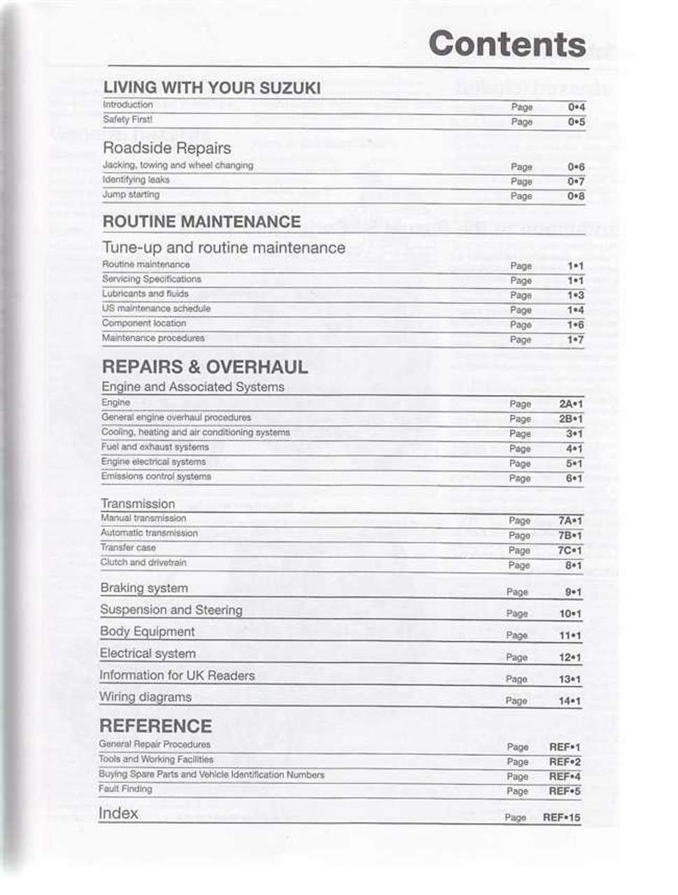 Suzuki Sierra Vitara 4wd 1988