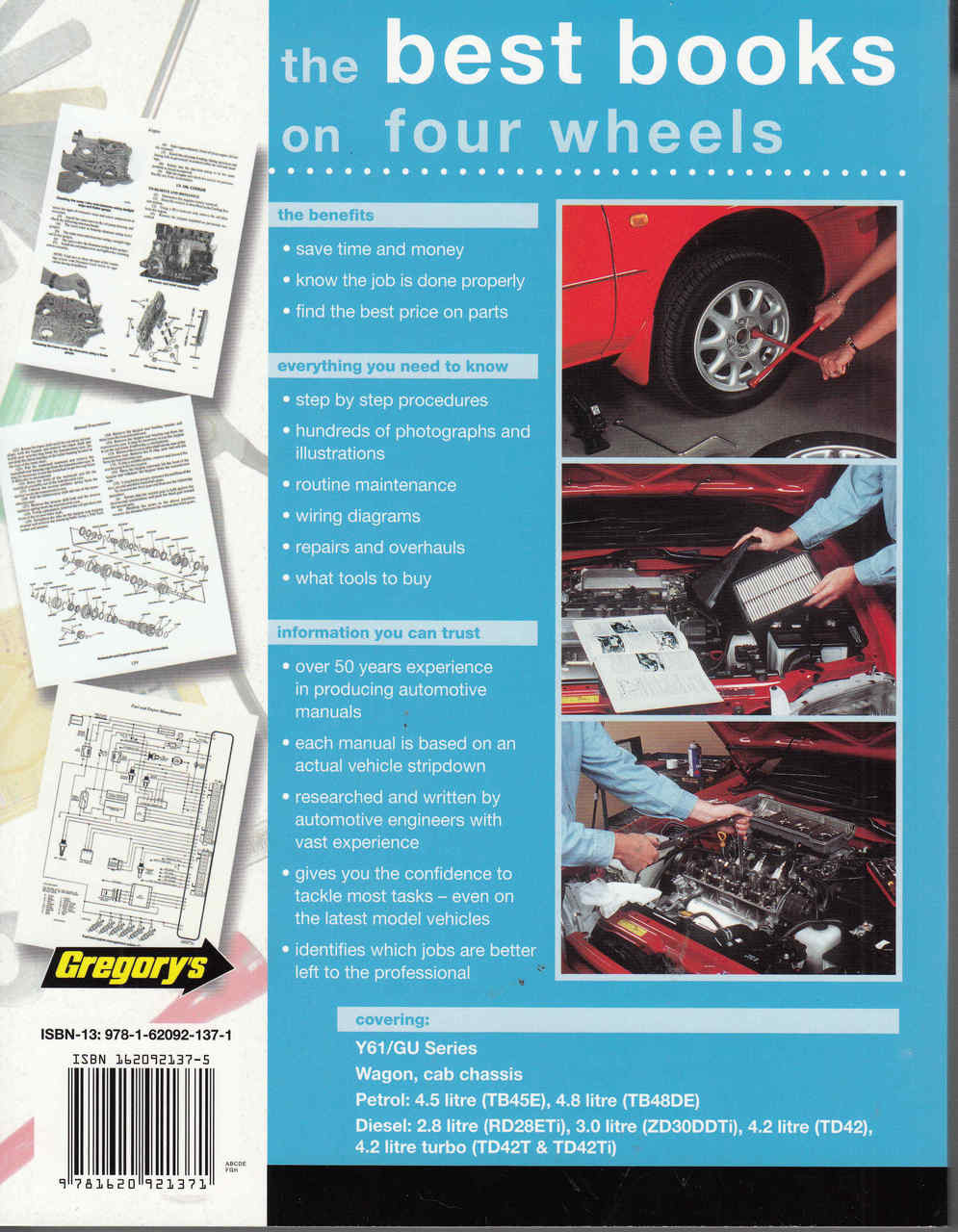 ... Nissan Patrol Y61 / GU Series Petrol, Diesel 1998 - 2014 Workshop Manual