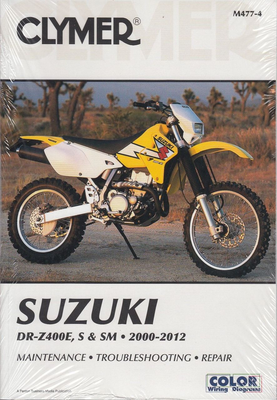 Suzuki DR-Z400E, DR-Z400S, DR-Z400SM 2000 - 2009 Workshop ...
