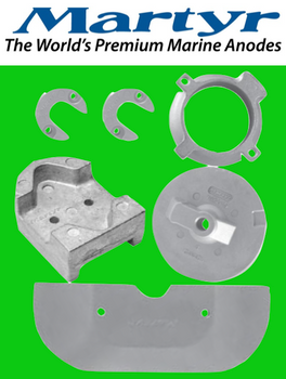 Martyr MerCruiser Alpha Gen 2 Anode Kit (zinc) CMALPHAKITZ Martyr MerCruiser Alpha Gen 2 Anode Kit (zinc) CMALPHAKITZ