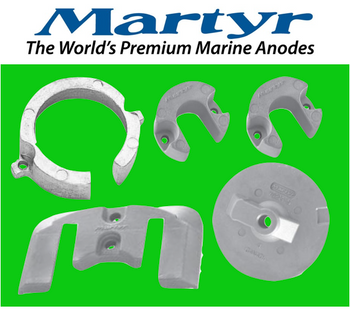 Martyr MerCruiser Bravo 1 Anode Kit (Zinc) CMBRAVO1KITZ Martyr MerCruiser Bravo 1 Anode Kit (Zinc) CMBRAVO1KITZ