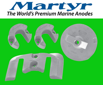 Martyr MerCruiser Bravo 2 & 3 Anode Kit (Zinc) CMBRAVO23KITZ Martyr MerCruiser Bravo 2 & 3 Anode Kit (Zinc) CMBRAVO23KITZ