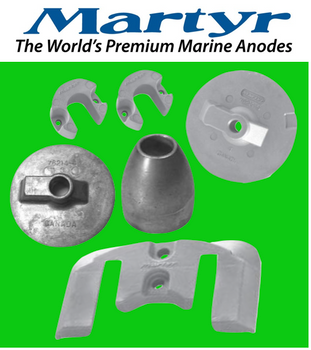 Martyr MerCruiser Bravo 3 Anode Kit (Zinc 2004+) CMBRAVO3KITZ Martyr MerCruiser Bravo 3 Anode Kit (Zinc 2004+) CMBRAVO3KITZ
