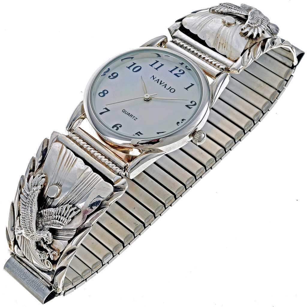 Native American Eagle Mens Watch 24457