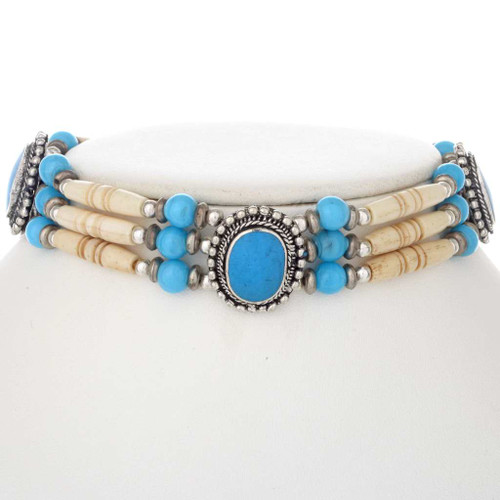 Tribal Choker Necklace 17348 Tribal Choker Necklace 17348